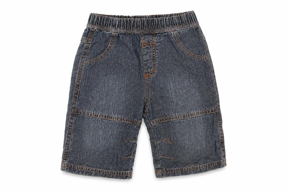 By Teddy Baby Blue Cotton Capri Jeans Size 18-24 Months