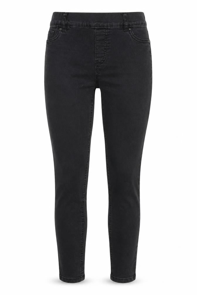 F&F Womens Grey Cotton Jegging Jeans Size 10 L27 in Regular