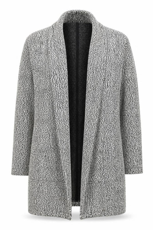 Miss Selfridge Womens White Geometric Jacket Size 8 - Black and White