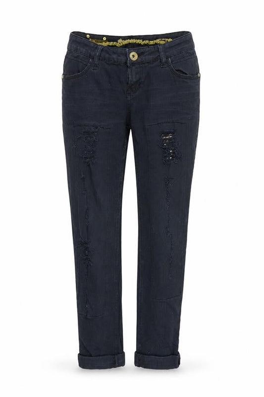 Parisian Womens Blue Cotton Skinny Jeans Size 12 L25 in Regular