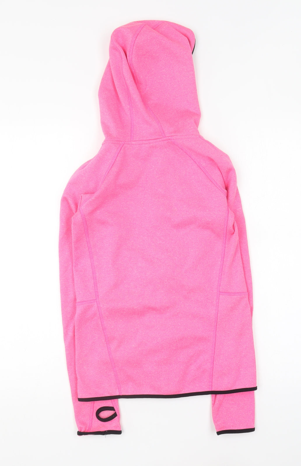 Atmosphere# Womens Pink Polyester Full Zip Hoodie Size 6
