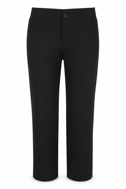 Next Womens Black Polyester Trousers Size 38 L31 in Regular