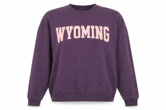 ASOS Womens Purple Cotton Pullover Sweatshirt Size 8 Pullover