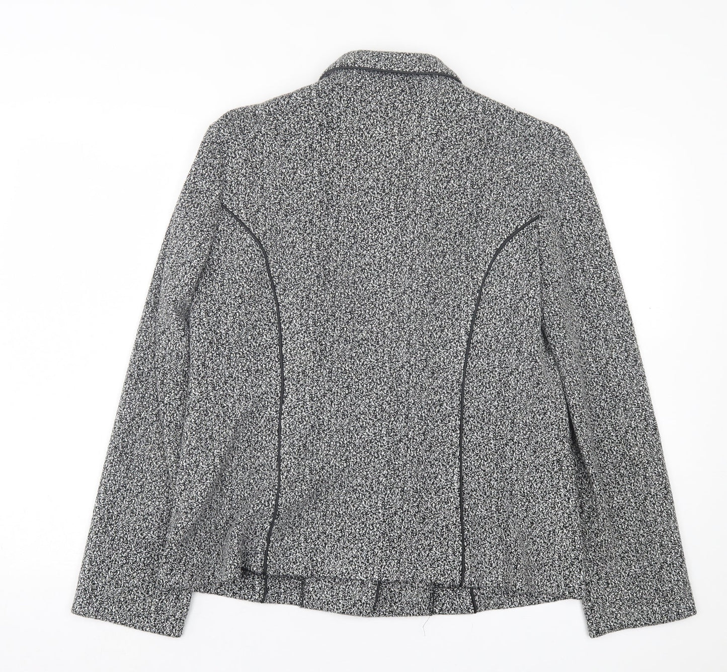Roman Womens Grey Jacket Size 14 Button