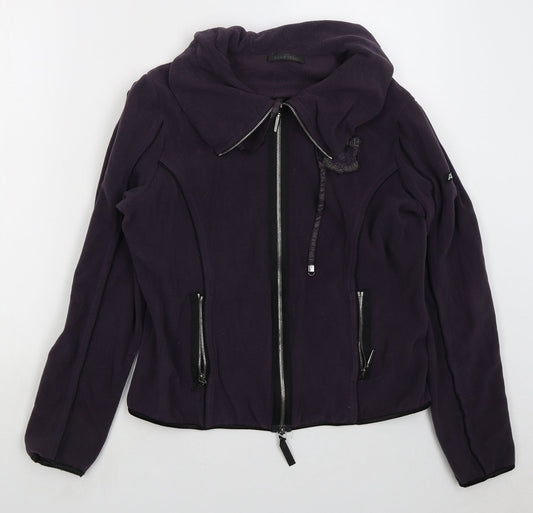 Airfield Womens Purple Jacket Size 12 Zip