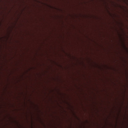 Preloved Easy Mens Brown Crew Neck Cotton Pullover Jumper Size XL - Label