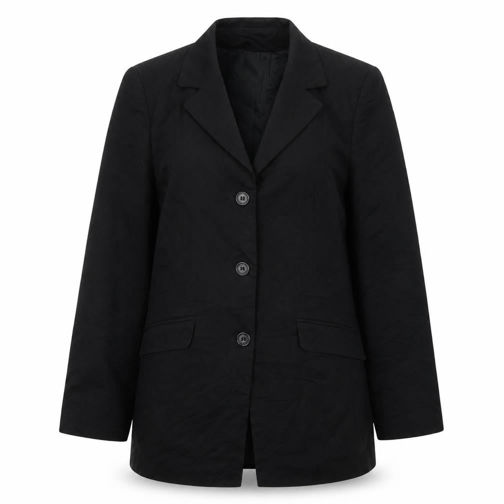 Dorothy Perkins Womens Black Polyester Jacket Suit Jacket Size 12