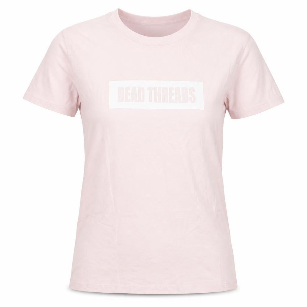 Dead threads Womens Pink Polyester Basic T-Shirt Size S Round Neck
