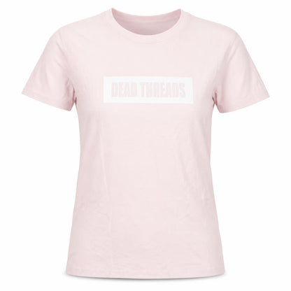 Dead threads Womens Pink Polyester Basic T-Shirt Size S Round Neck