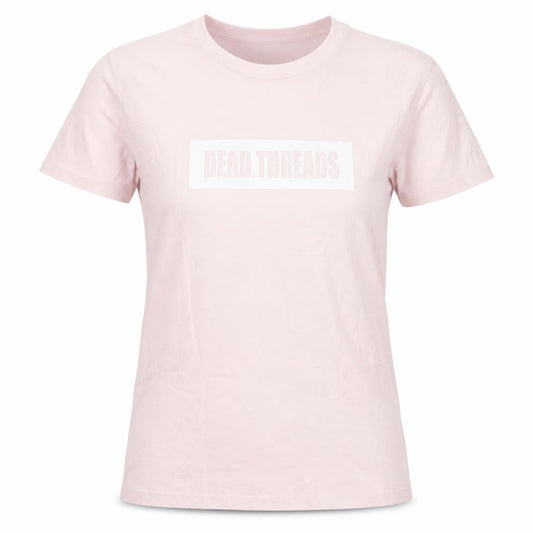 Dead threads Womens Pink Polyester Basic T-Shirt Size S Round Neck