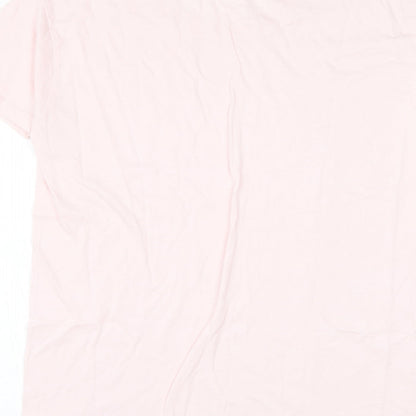 Dead threads Womens Pink Polyester Basic T-Shirt Size S Round Neck