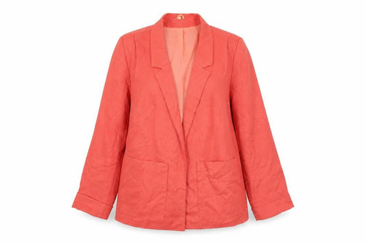 Preworn Womens Pink Jacket Blazer Size 12