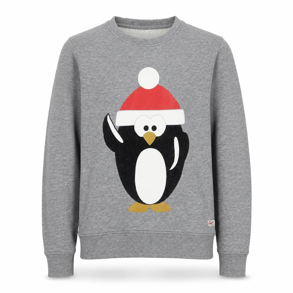 Janie and Jack Mens Grey Cotton Pullover Sweatshirt Size S