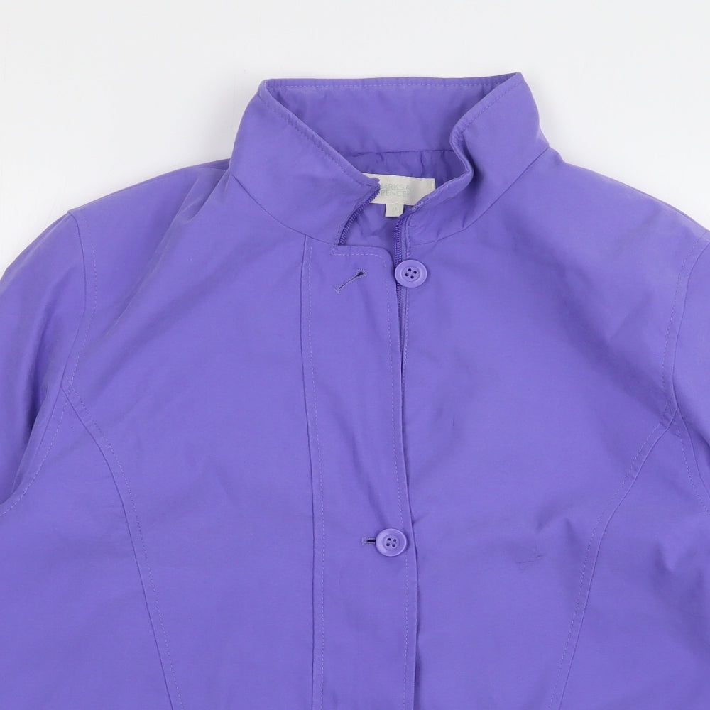 Marks and Spencer Womens Purple Jacket Size 12