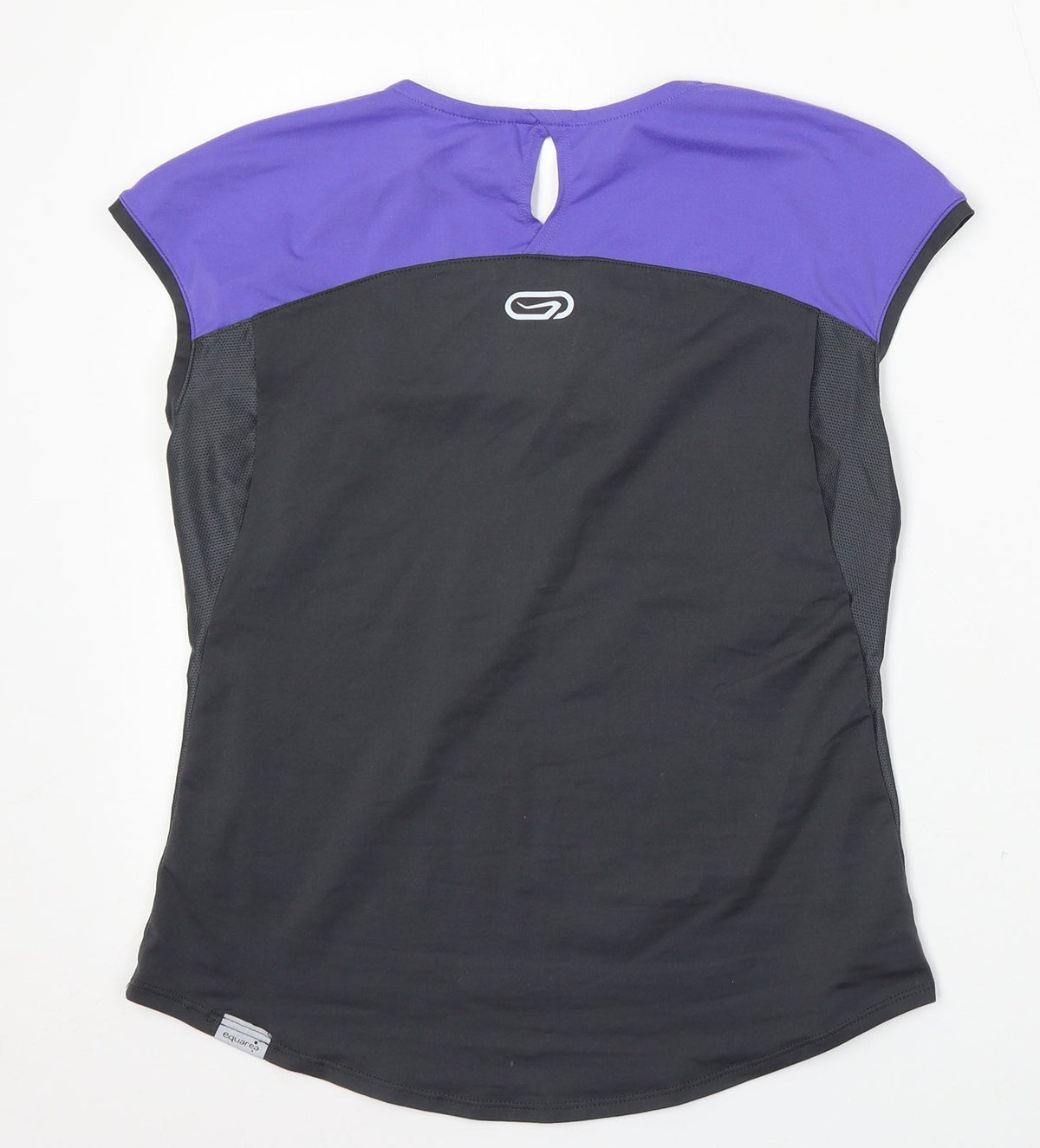 Kalenji Womens Purple Polyester Basic Tank Size XS V-Neck