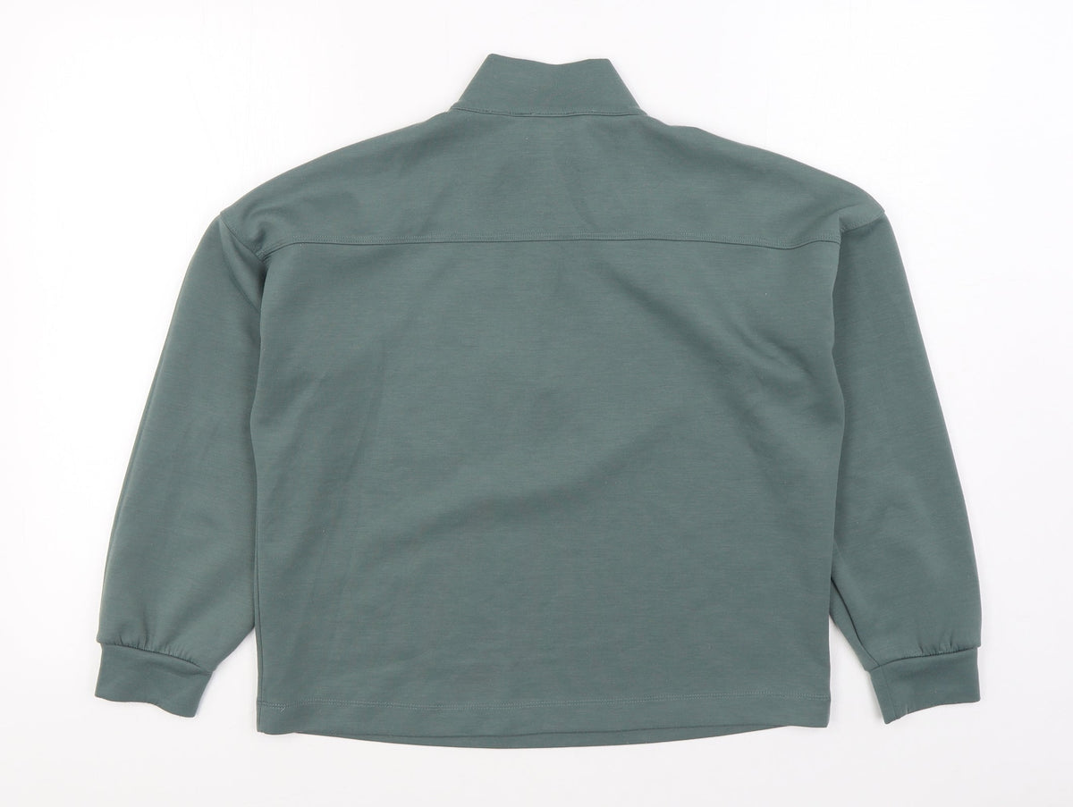 Matalan Womens Green Jacket Size S Zip