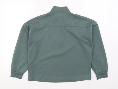 Matalan Womens Green Jacket Size S Zip