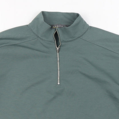 Matalan Womens Green Jacket Size S Zip