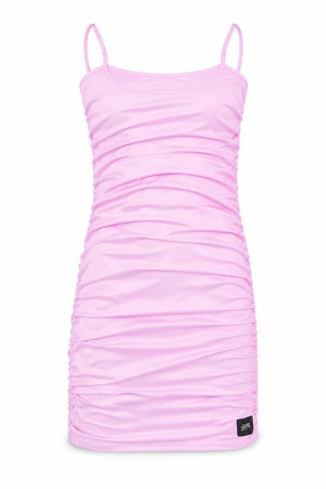 Sixth June Womens Pink Polyester Bodycon Size S Round Neck