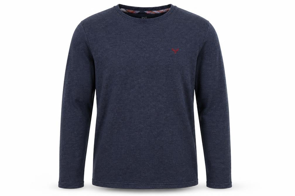 F&F Mens Grey Cotton Pullover Sweatshirt Size M