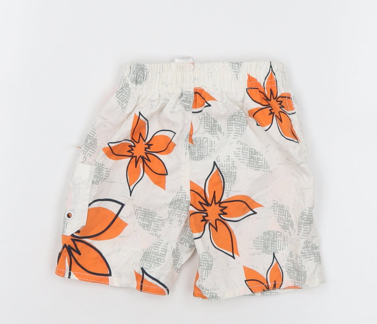 Tots Boys Multicoloured Floral Polyester Cropped Trousers Size 6-9 Months