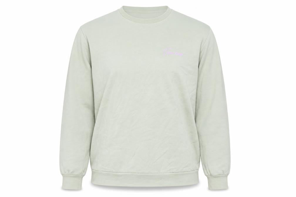 Nasty Gal Womens Green Polyester Pullover Sweatshirt Size M - Good Energy
