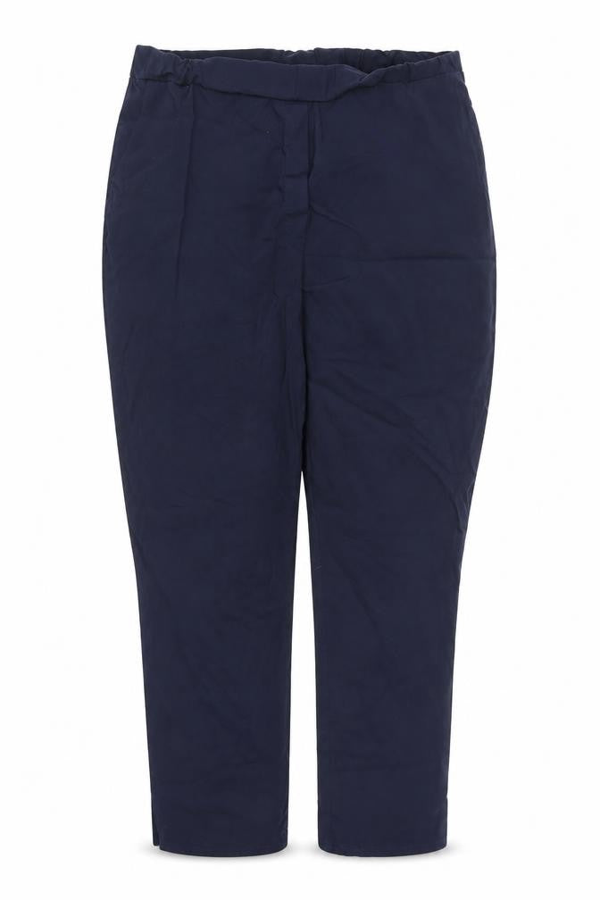 Boohoo Womens Blue Polyester Trousers Size 20 L26 in Regular