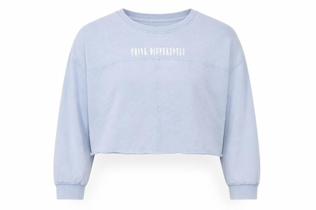 Primark Womens Blue Round Neck Cotton Pullover Jumper Size XL