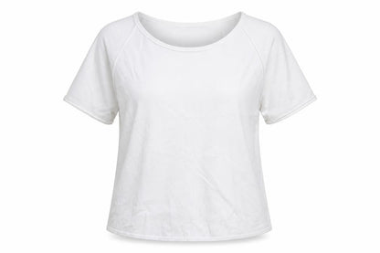 Bianca Womens Ivory Round Neck Polyester Pullover Jumper Size L
