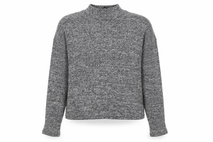 Divided by H&M Womens Grey Mock Neck Polyester Pullover Jumper Size XS