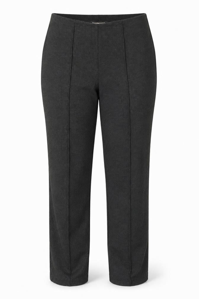 Classic Womens Grey Polyester Trousers Size 14 L29 in Regular