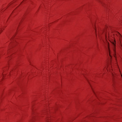 Gap Womens Red Jacket Size XS Snap