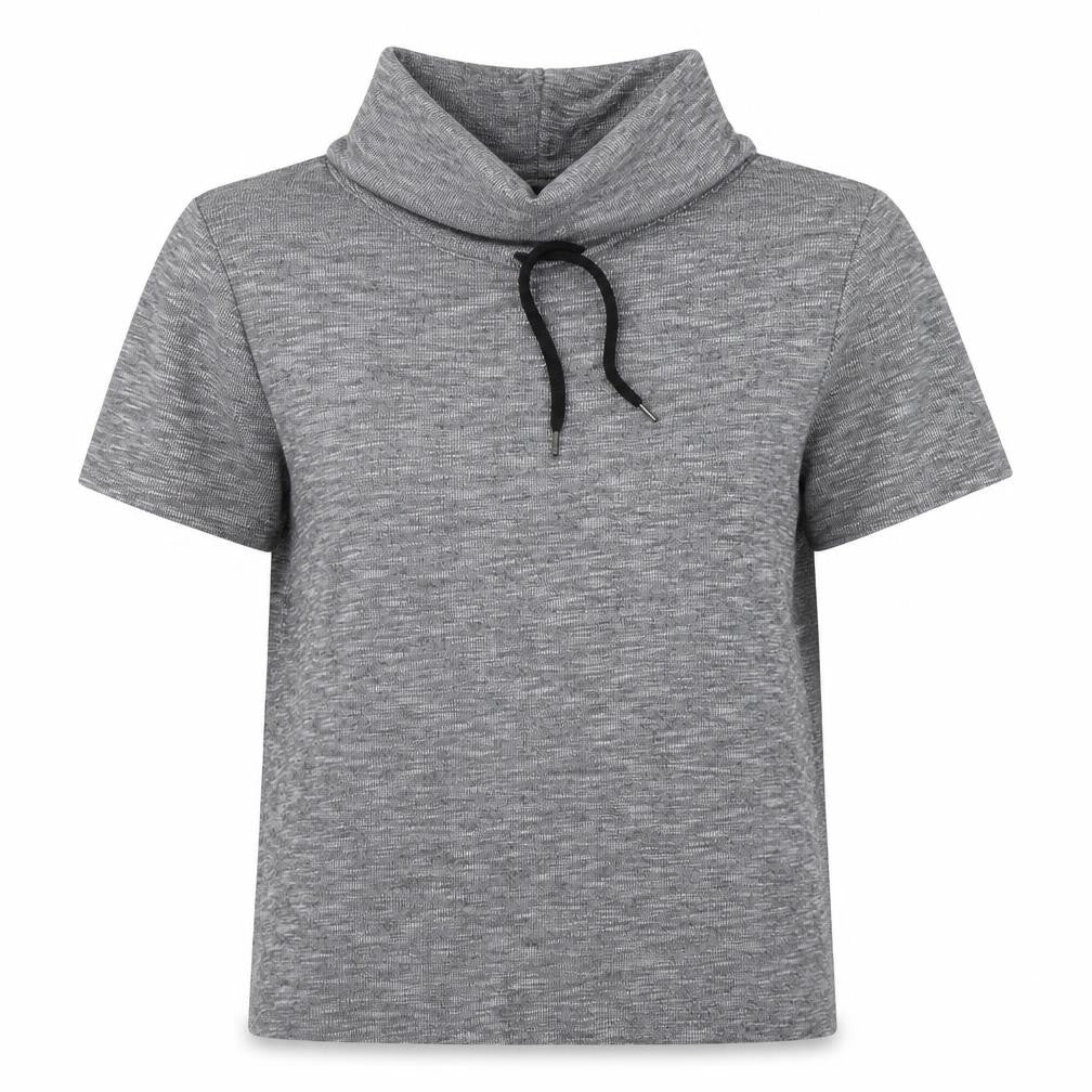 River Island Womens Grey Polyester Pullover Hoodie Size L