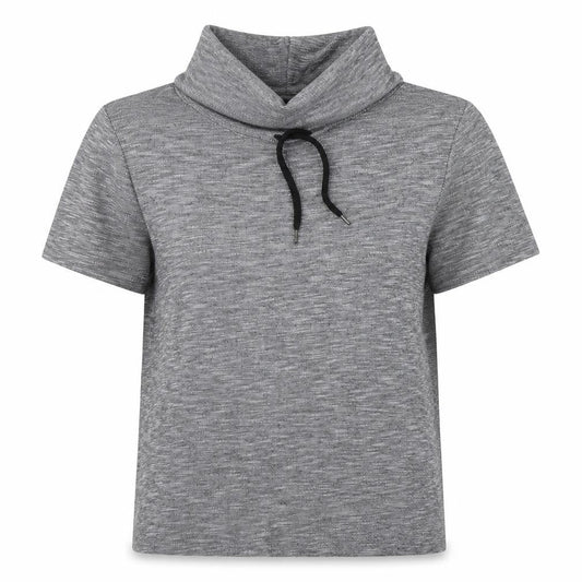 River Island Womens Grey Polyester Pullover Hoodie Size L