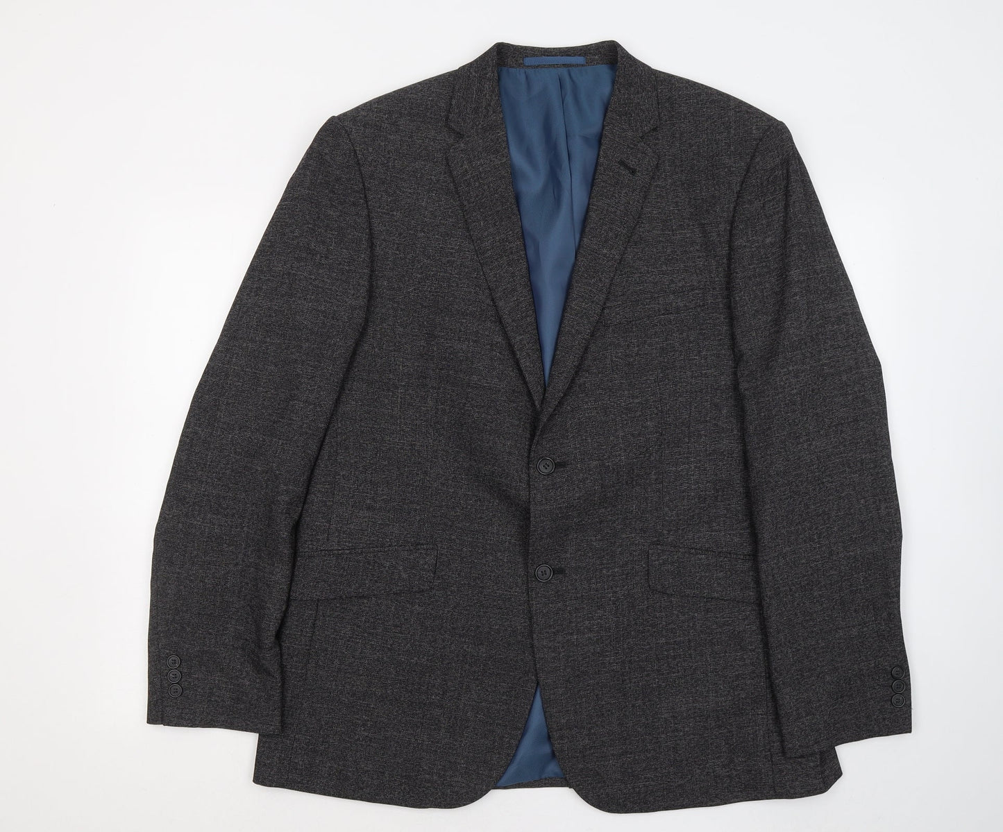 Taylor & Wright Mens Grey Polyester Jacket Suit Jacket Size 44
