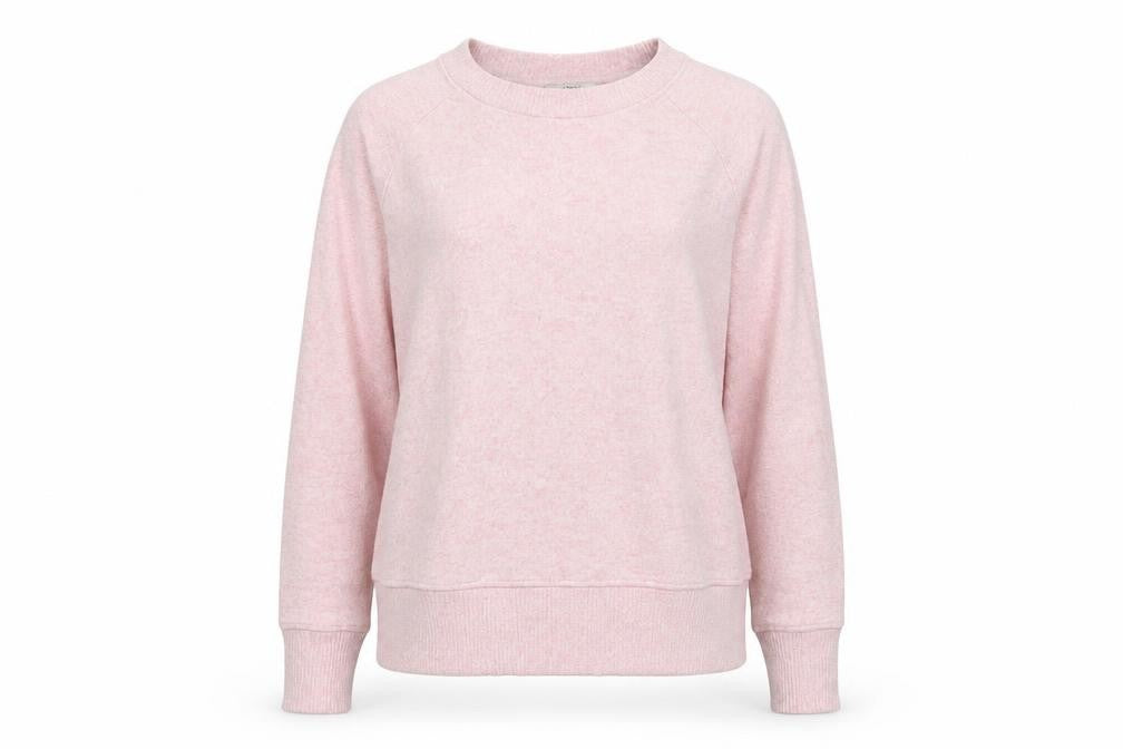 NEXT Womens Pink Round Neck Viscose Pullover Jumper Size 12