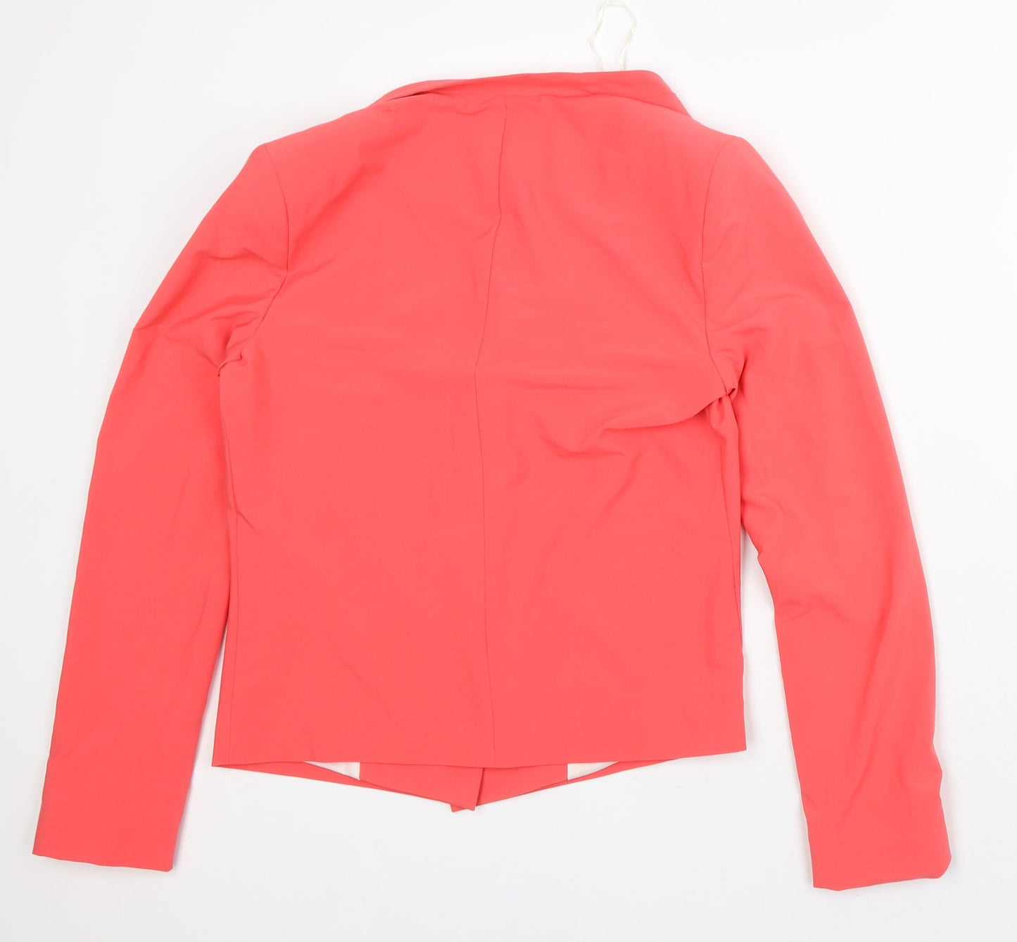 New Look Womens Orange Jacket Blazer Size 10
