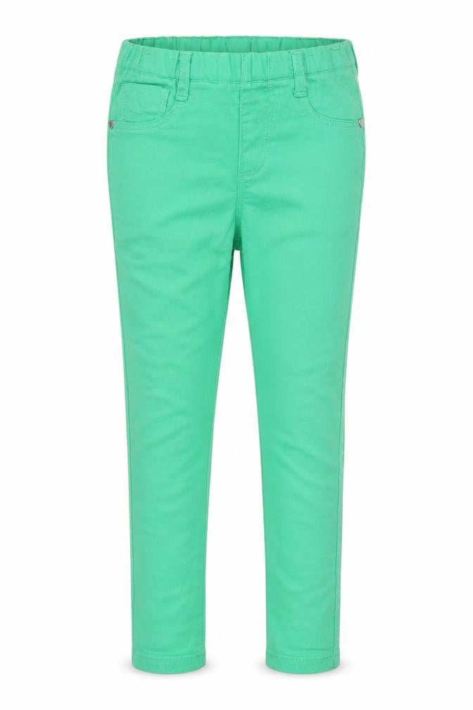 Dunnes Stores Girls Green Cotton Skinny Jeans Size 9 Months Regular