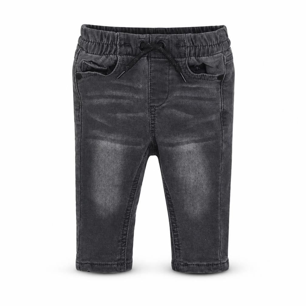 Next Boys Grey Cotton Jogger Jeans Size 36 Months
