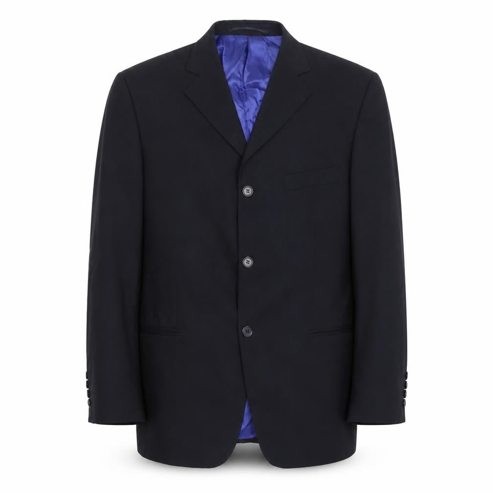 Hugo James Mens Black Wool Jacket Suit Jacket Size 40