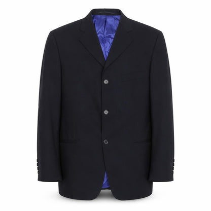 Hugo James Mens Black Wool Jacket Suit Jacket Size 40