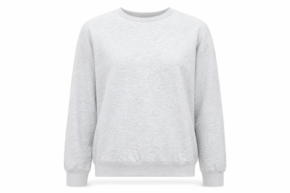 Atmosphere Womens Grey Polyester Pullover Sweatshirt Size 14
