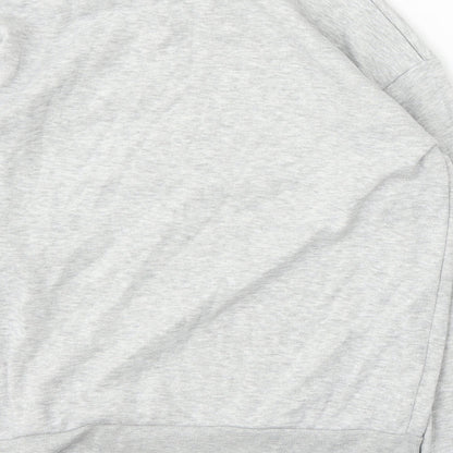 Atmosphere Womens Grey Polyester Pullover Sweatshirt Size 14