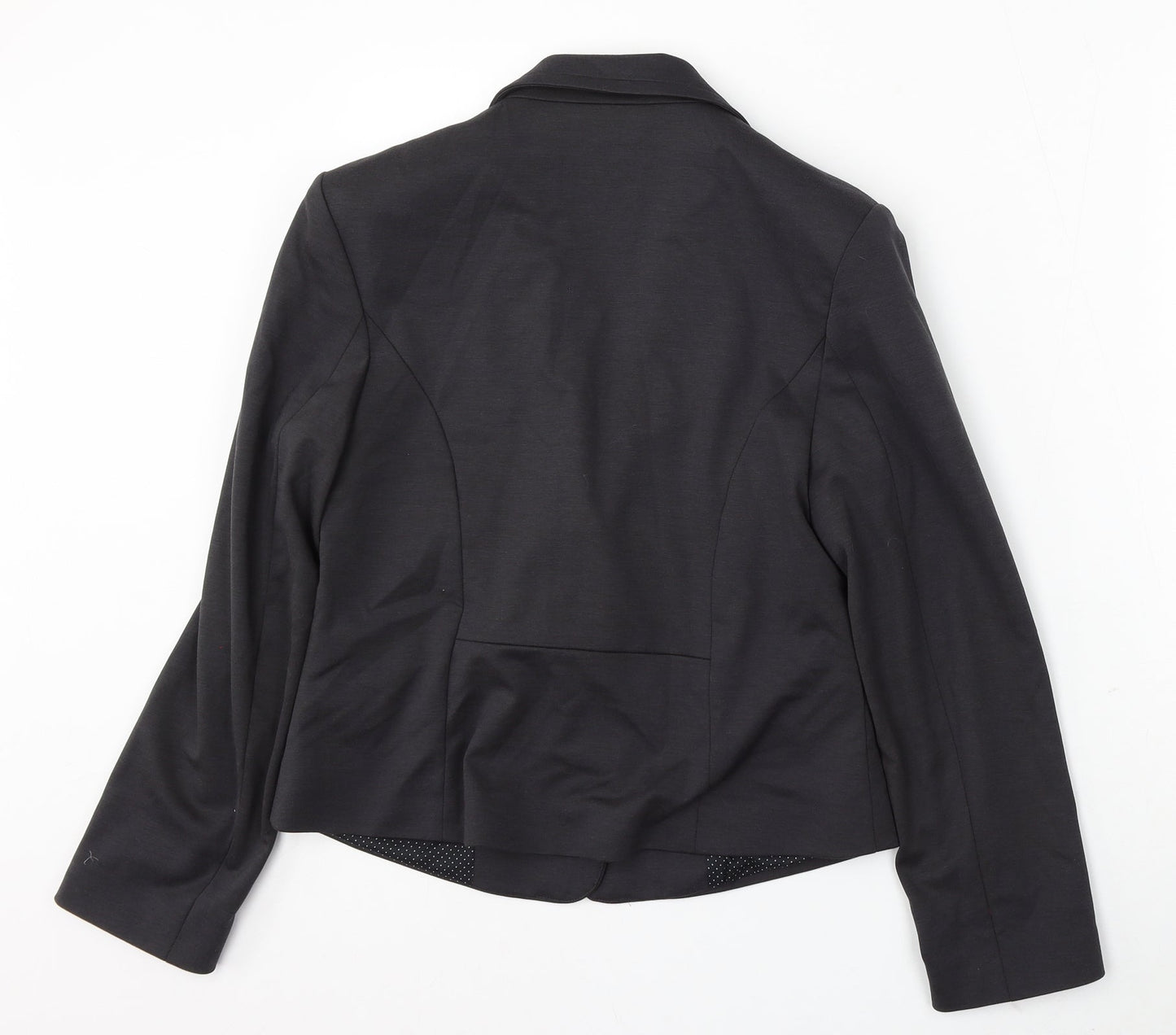 Skopes Womens Black Polyester Jacket Suit Size 10