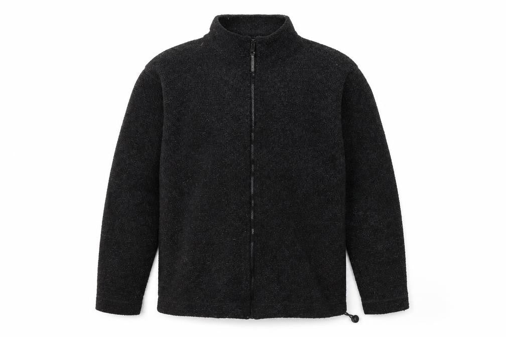 Armando Mens Grey Polyester Full Zip Sweatshirt Size M