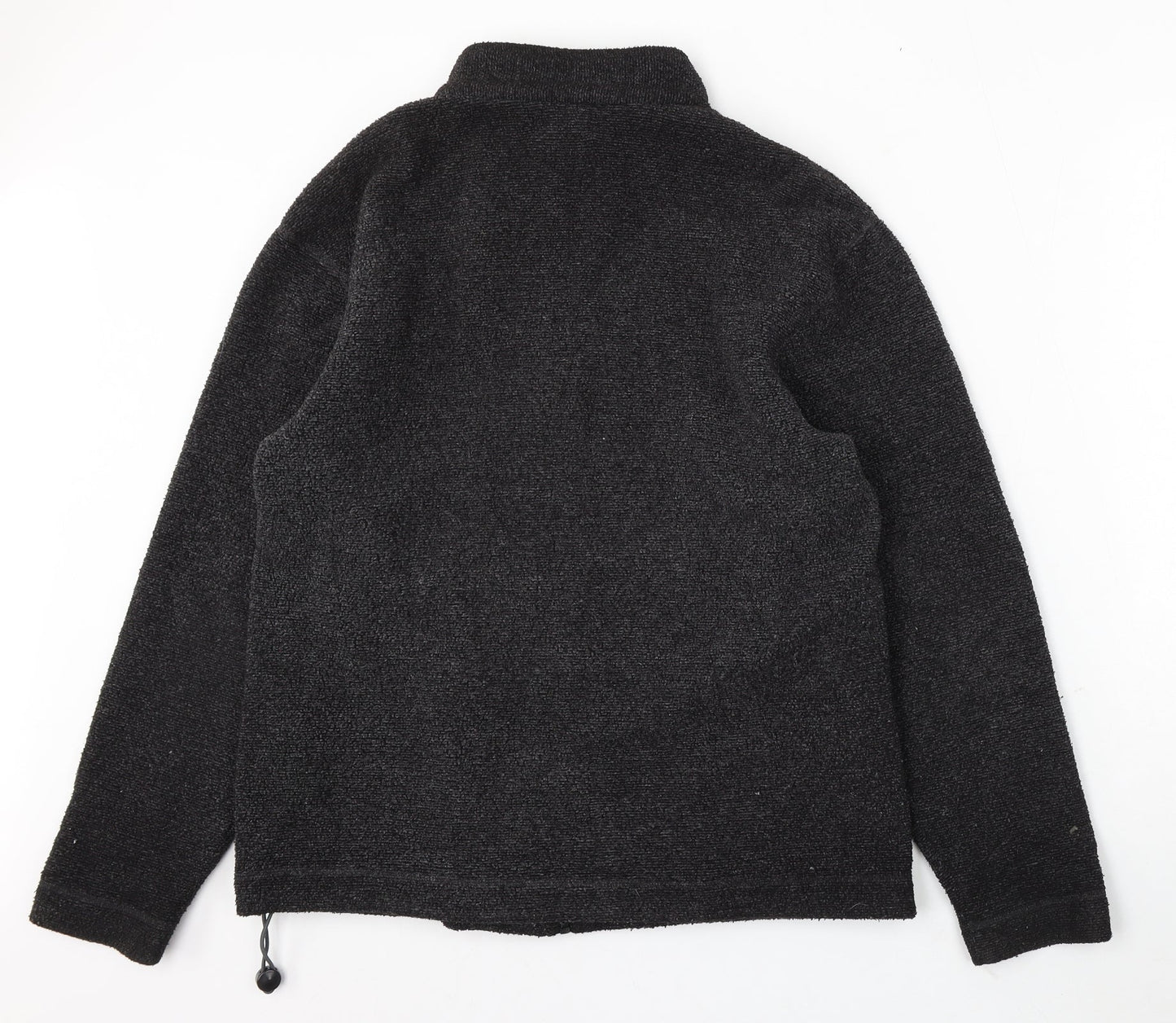 Armando Mens Grey Polyester Full Zip Sweatshirt Size M
