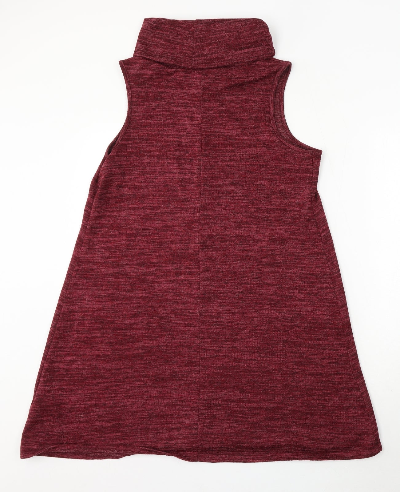 George Womens Red Polyester Trapeze & Swing Size 14 Roll Neck