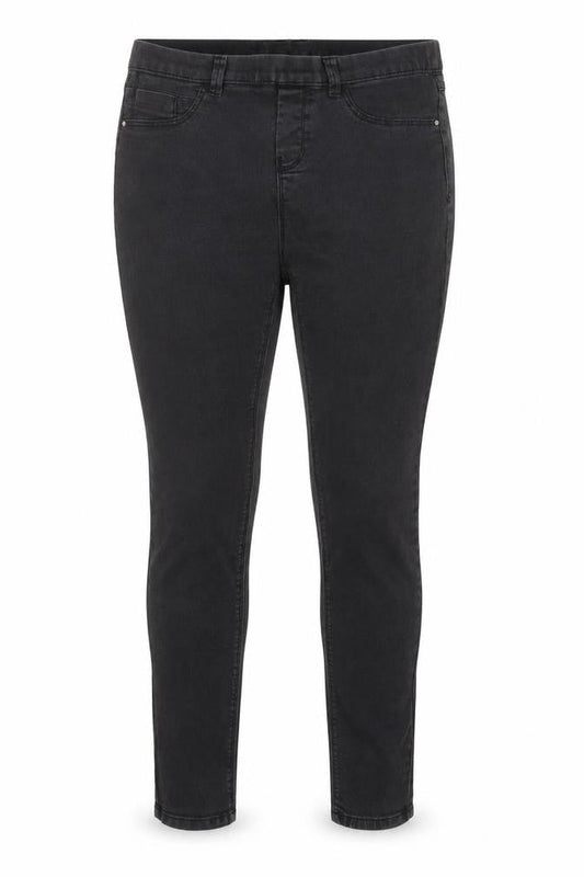 Womens Grey Cotton Skinny Jeans Size 31 in L28 in Regular