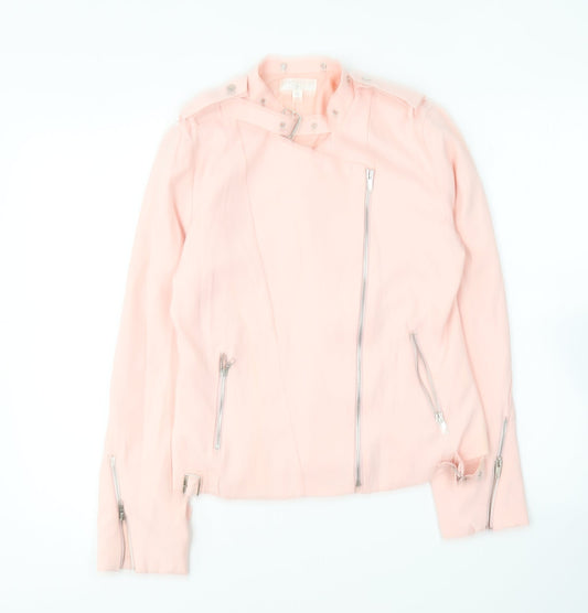 Just Addict Womens Pink Jacket Size M