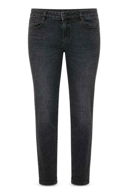 Marks & Spencer Womens Black Cotton Skinny Jeans Size 12 L27 in Regular